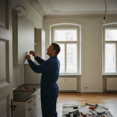 Handwerker für kleine Arbeiten Wien justiert Türschloss